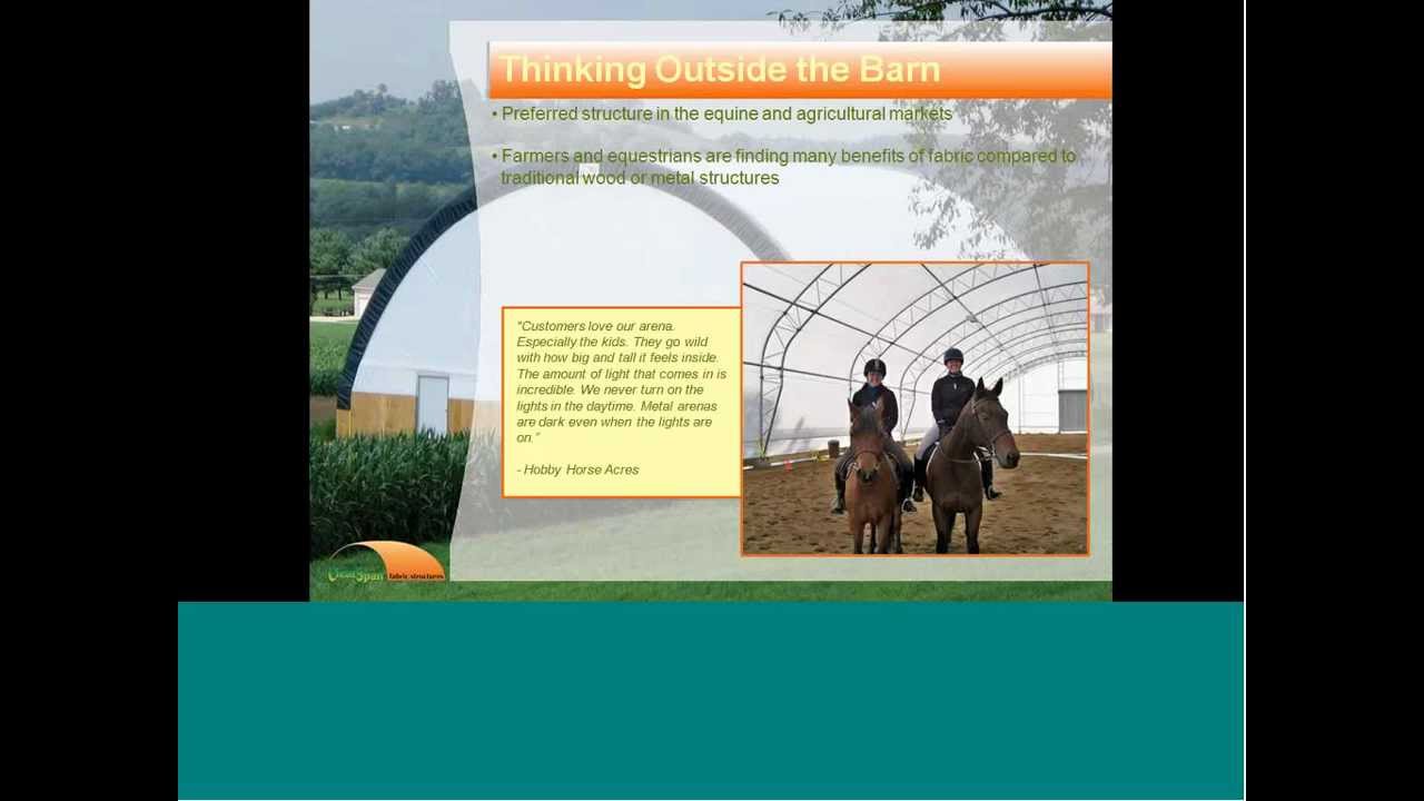 Equine Riding Arenas Webinar