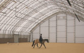 Custom riding arena