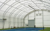 Indoor tennis building