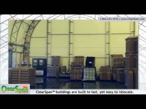 Warehousing at Martin Rubber Company by ClearSpan Fabric Structures