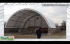 Sand and Salt Storage for Westpoint Township by ClearSpan Fabric Structures