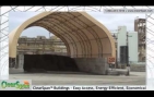 Recycled Material Storage at Owens Corning by ClearSpan Fabric Structures