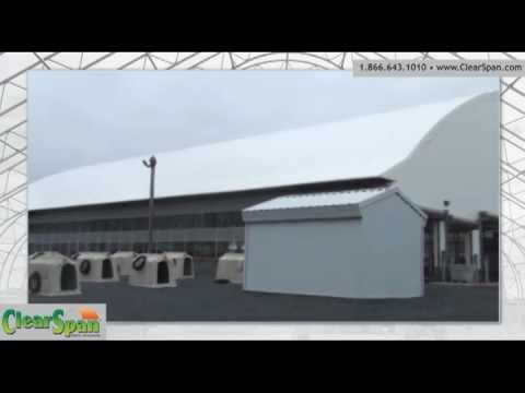 Dairy Facility in Upstate New York by ClearSpan Fabric Structures