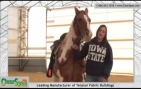 Indoor Riding Arena at Blush Acres by ClearSpan Fabric Structures