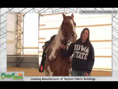 Indoor Riding Arena at Blush Acres by ClearSpan Fabric Structures