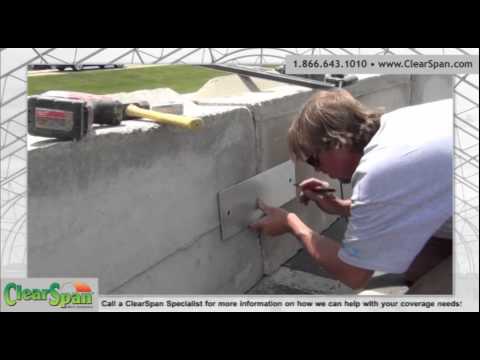 ClearSpan Tips: Installing a Concrete Block Foundation