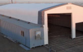 Low Profile Building on Containers