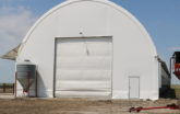 Beef Master Building with fabric door