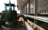 Wichmann Farms feeding livestock