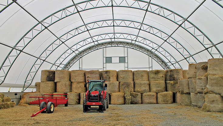 Hay Equipment Storage