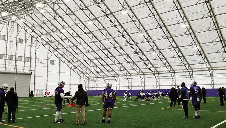 JMU Football Training Building