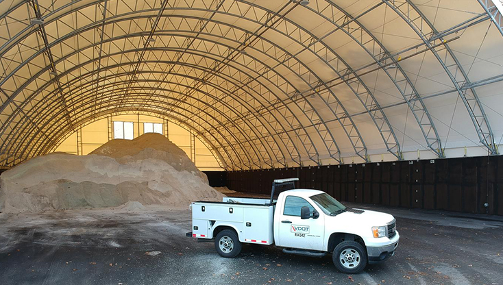 Virginia DOT - Sand and salt