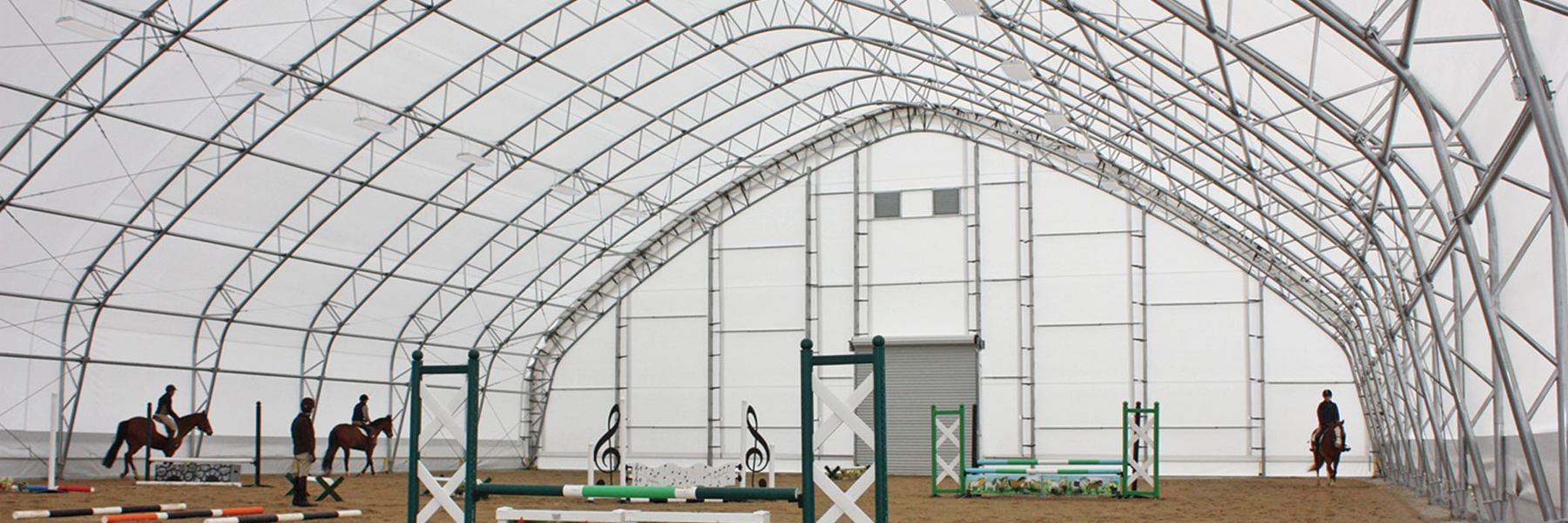 Indoor Rodeo Arena & Horse Arena ClearSpan Structures
