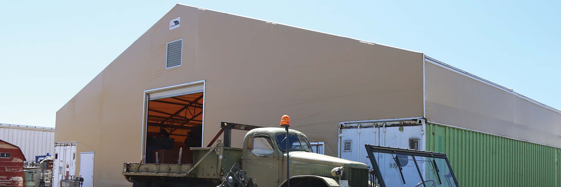 Mobile Forward Operating Base | ClearSpan Structures