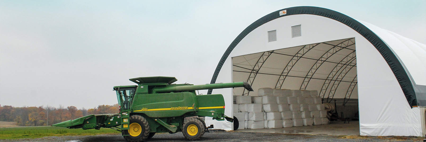 Hay, Feed & Grain Storage Building ClearSpan