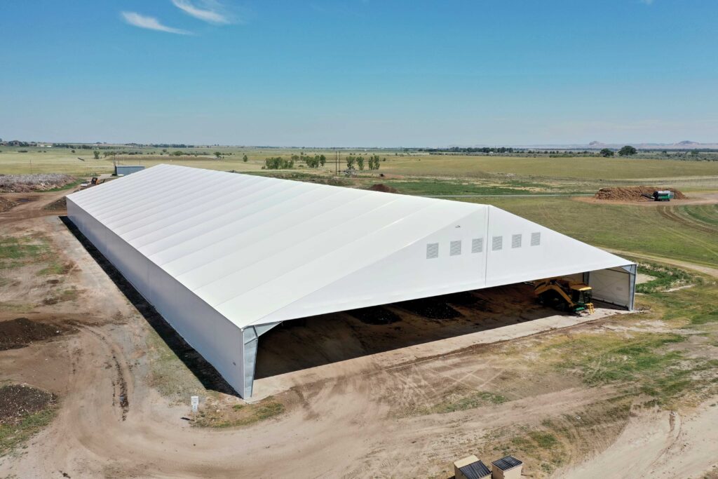 I-Beam Fabric Building