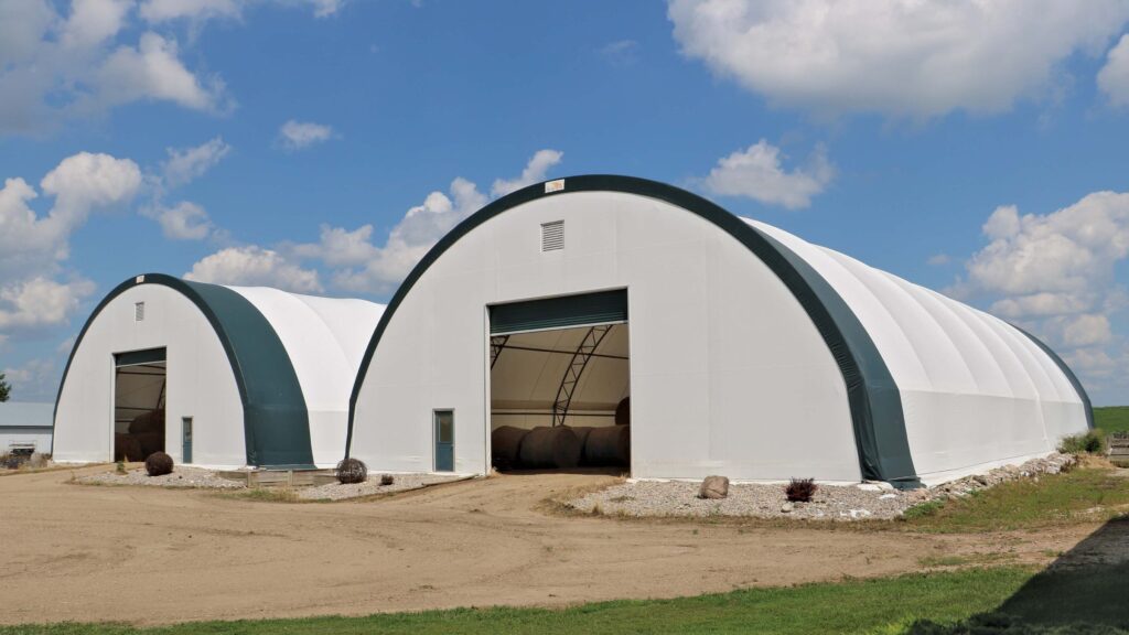 Hay Storage Fabric Structure