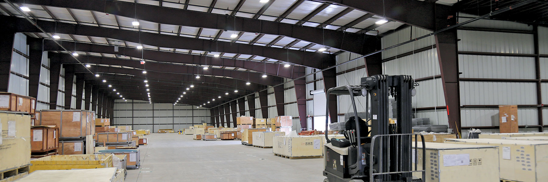 Warehouse Monoslope Beam Building