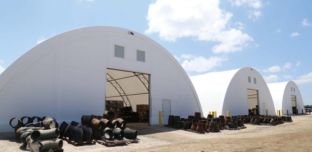 Industrial Pipe Storage Buildings