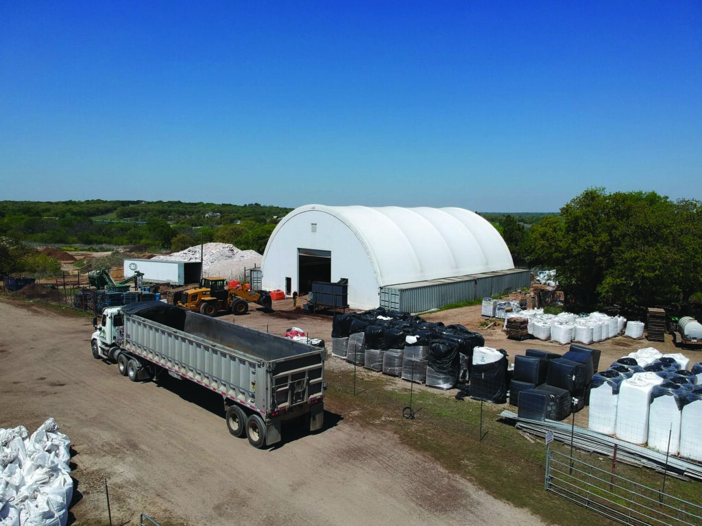 Waste and Recycling Fabric Building