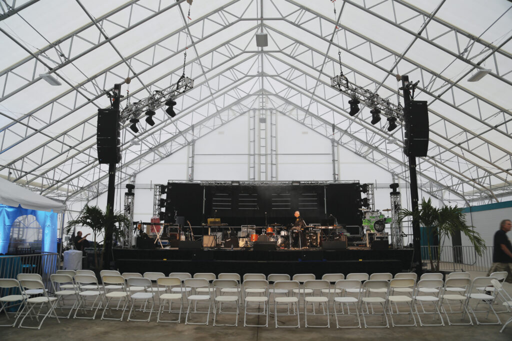 Event Space in a Fabric Structure