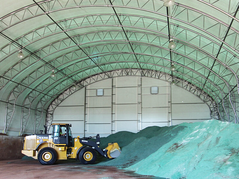 Sand and Salt Storage Building