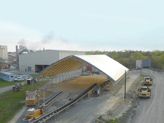 Pavilion Building at Mining Operation