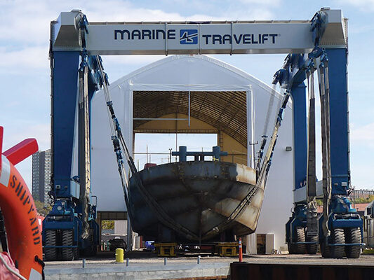 Boat yard facilities