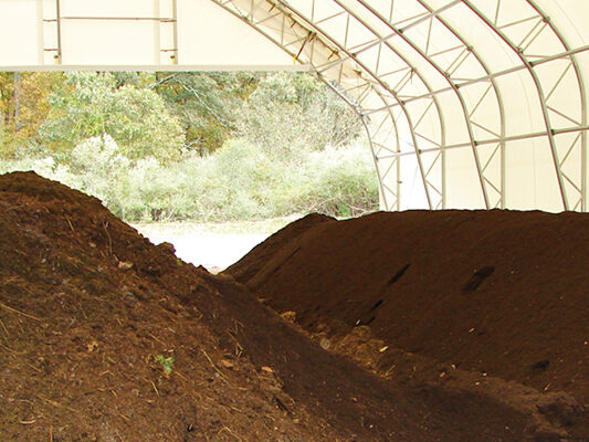 Compost building