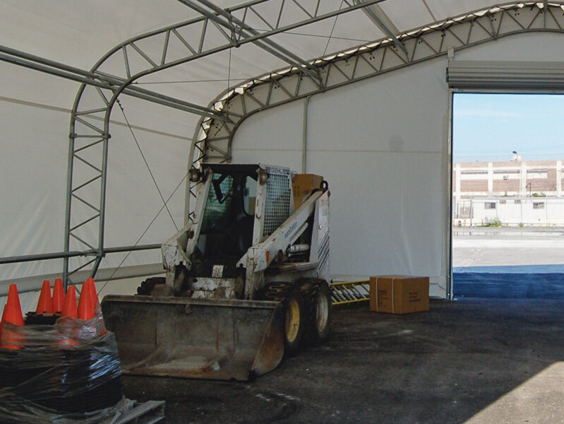 Equipment Storage for Dozer and Truck