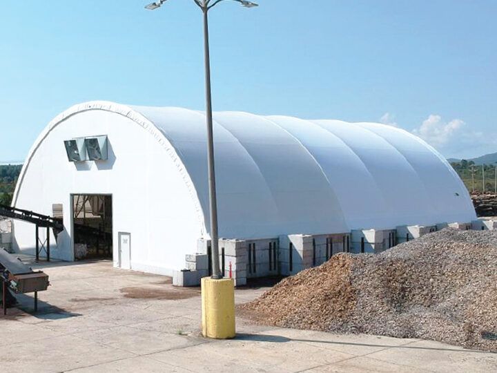 Manufacturing Fabric Building - Outside View