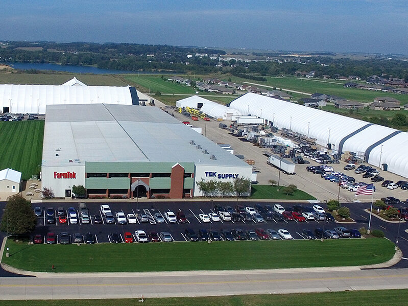 Iowa Campus Aerial Photo