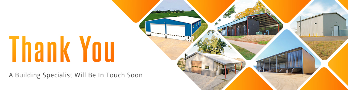 thank you graphic with clearspan buildings