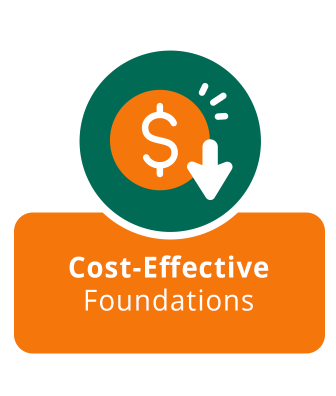 Cost-Effective Foundations